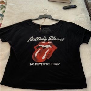 Rolling Stones t-shirt Vintage necklace